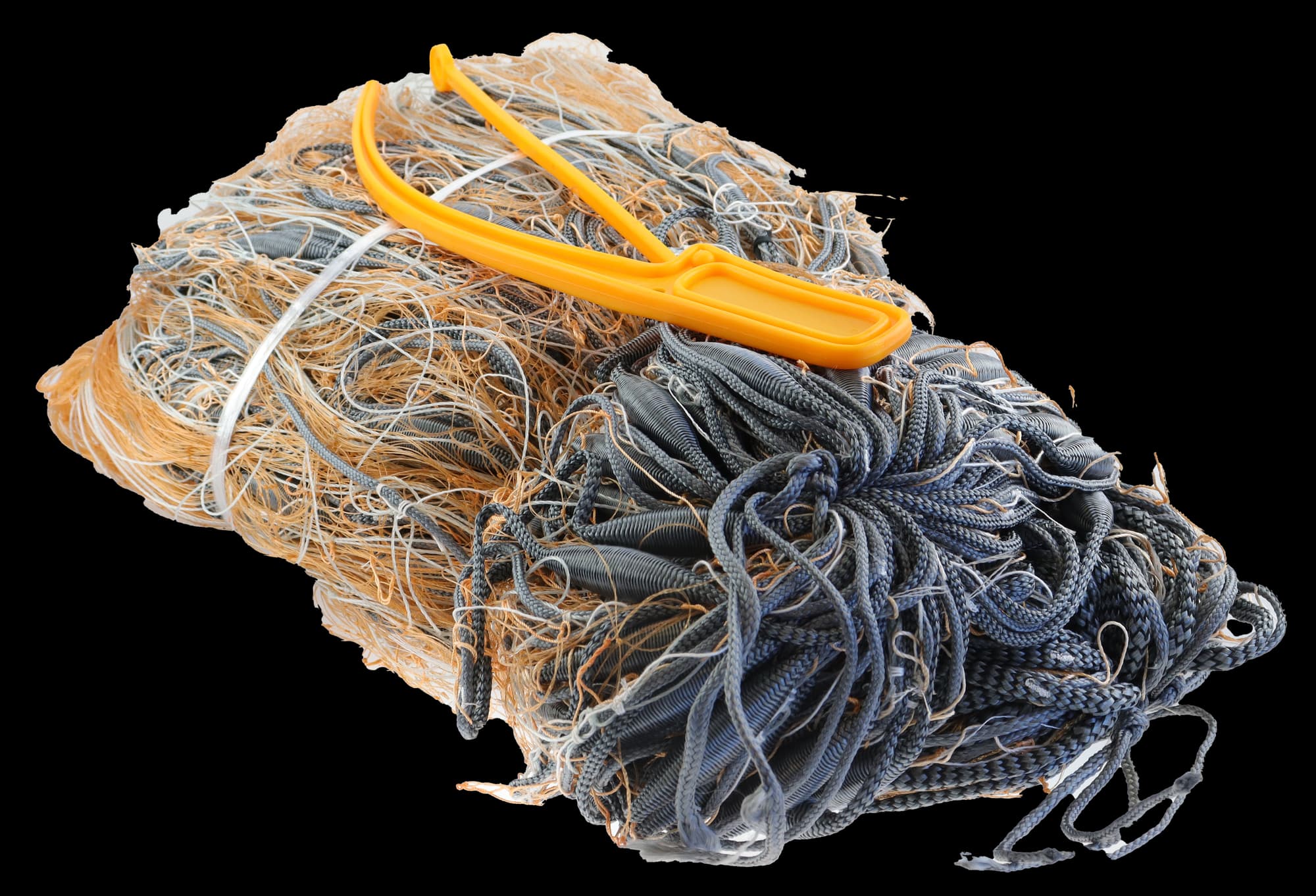 CAL Toggegarn - 1,5x4 - Oransje - 50x1,25 meter - 65 mm