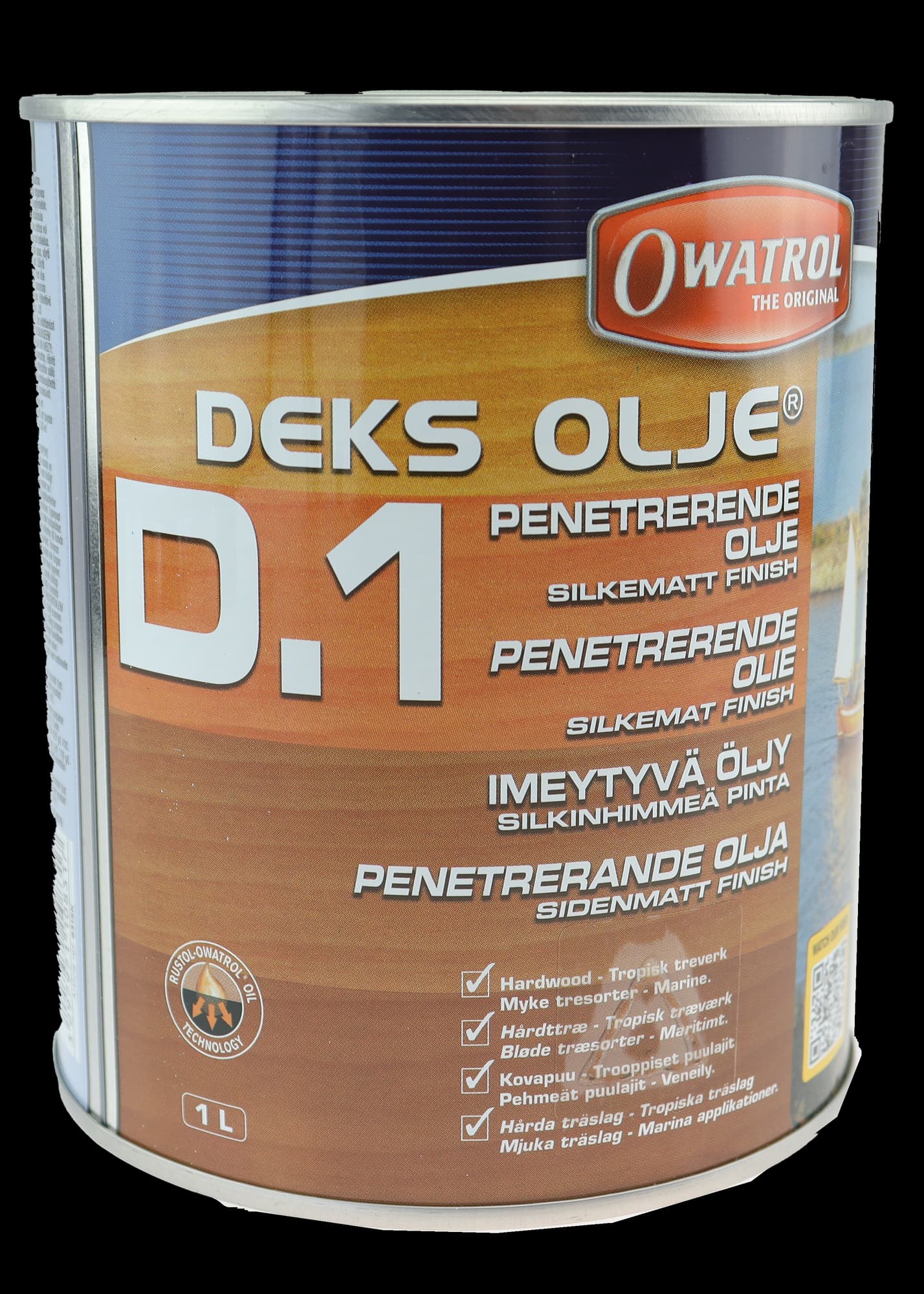 Owatrol Deksolje D1 - Spann - 1 Liter