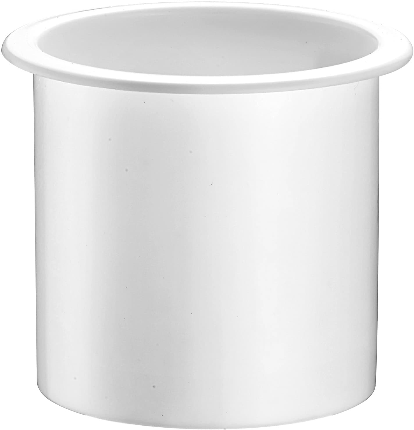Flaske/glassholder plast 76 x 76 - hvit