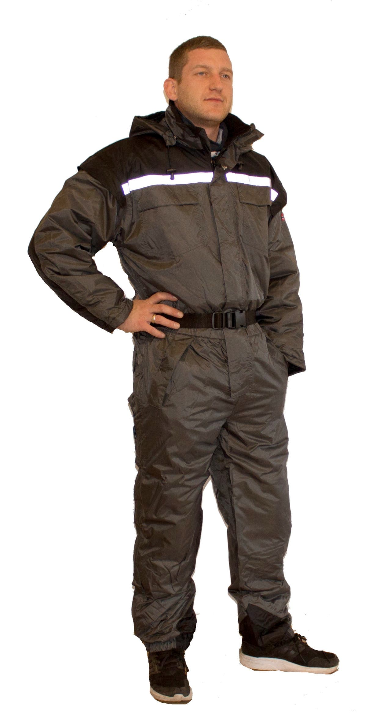 Varmedress Trysil - Grå/sort - XL