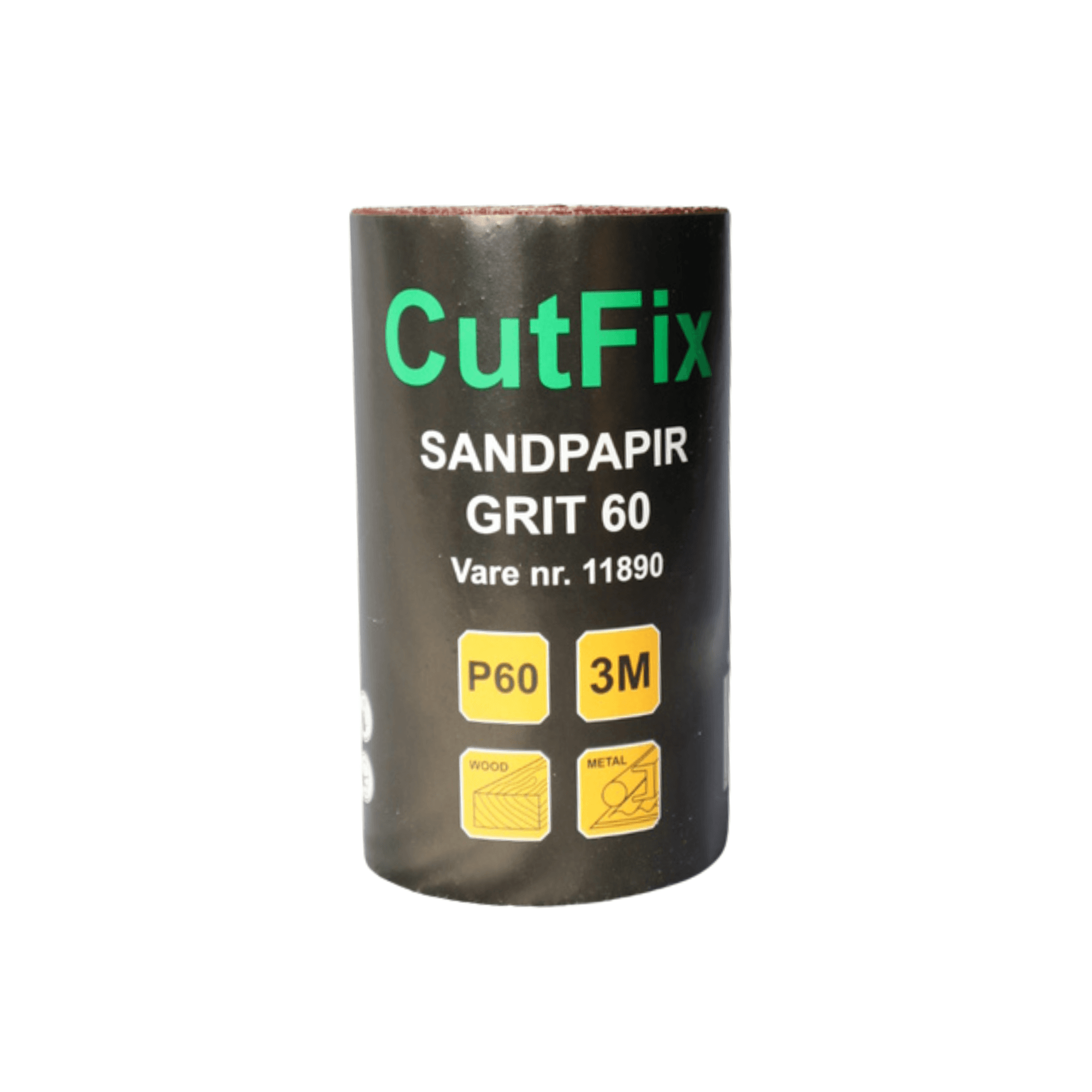 CutFix Sandpapir K60 – 115 mm x 3 m