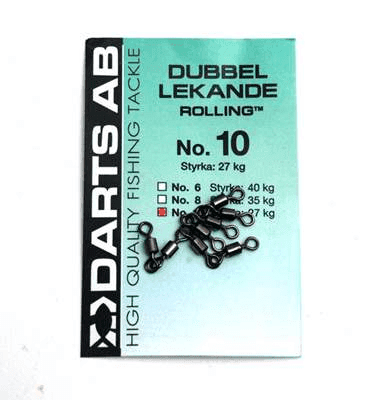 Darts Swivel "Double Swiivel" (Size & Amount: #6 3pcs)