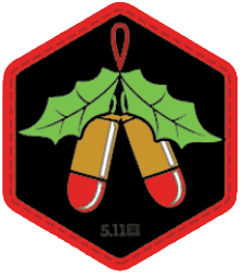 5.11 Tactical Mistletoe Patch
