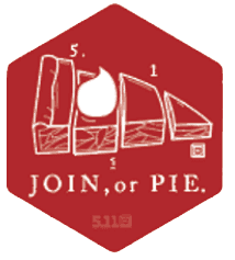 5.11 Tactical Join or Pie Patch