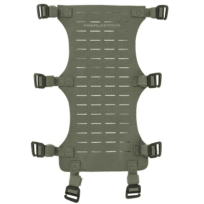 Eberlestock Utility Panel Laser-Cut MOLLE (Color: Military Green)