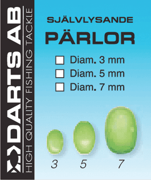 Darts Light Beads (Size & Pcs: 3mm 20pcs)