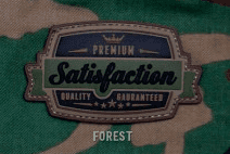 MSM Patch PVC - Satisfaction (Color: Forest)