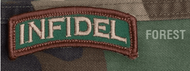 MSM Patch - Infidel Tab (Color: Forest)