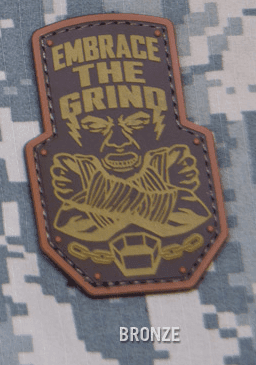 MSM Patch PVC - Embrace The Grind (Color: Full Color)