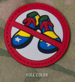 MSM Patch PVC - No Clown Shoes (Color: Full Color)