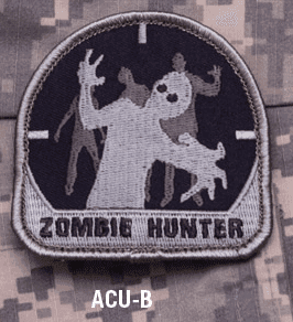 MSM Patch - Zombie Hunter (Color: ACU-B)