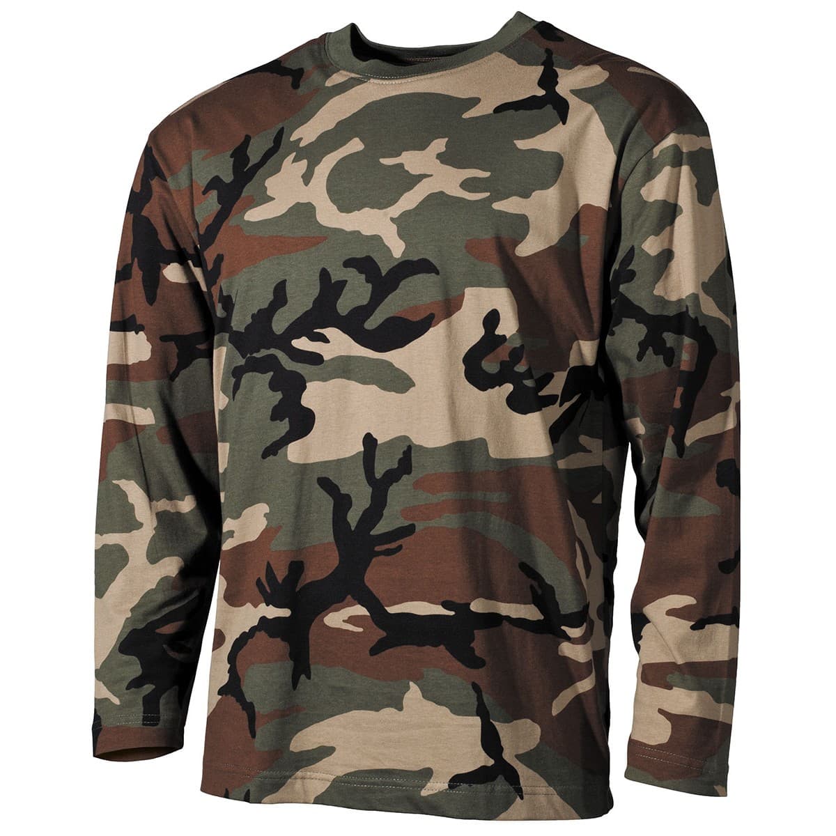 MFH Långärmad Tröja (Color: Woodland, Size: 3XL)