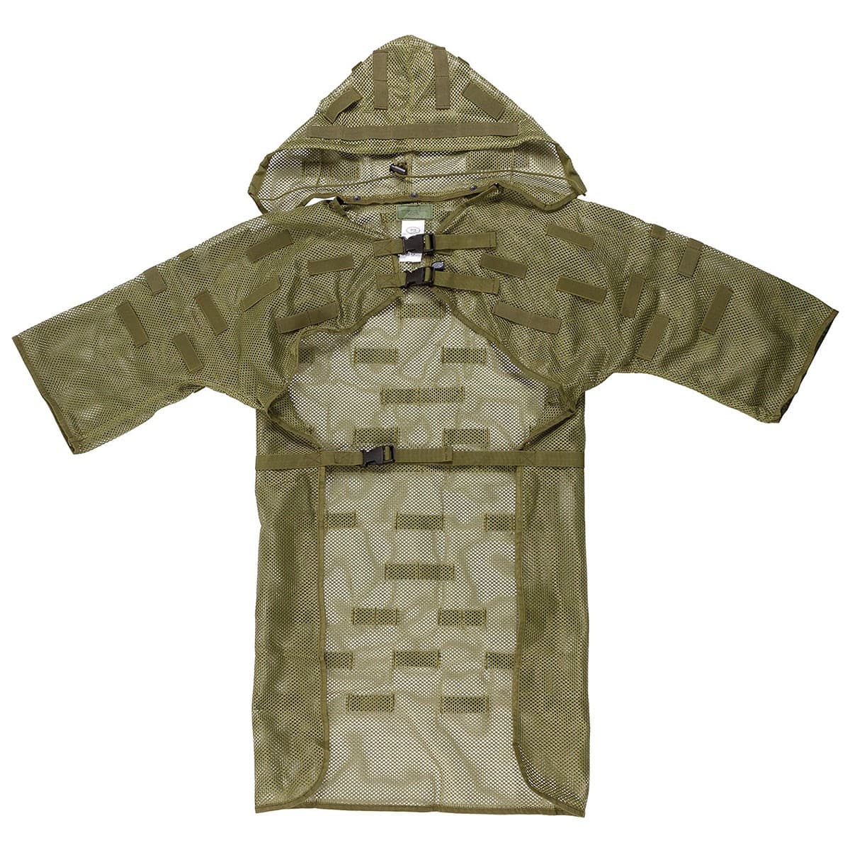 MFH Mesh Jacket for Ghillie Making - Olive