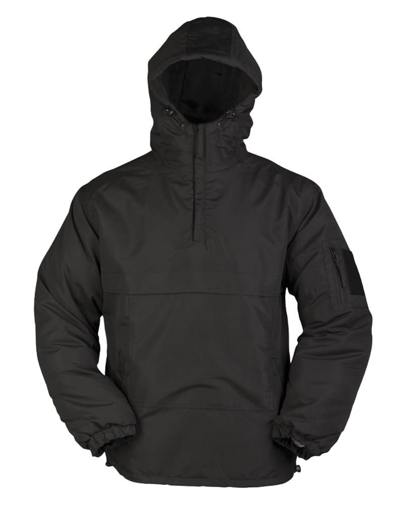 Mil-Tec Black Winter Combat Anorak (Color: Black, SIze: 2XL)