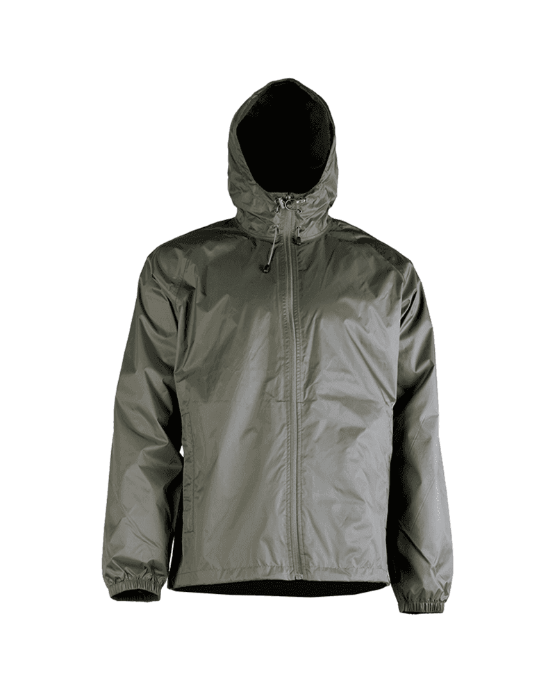Mil-Tec Wet Weather Jacket Quickpack (Color: Olive, Size: 2XL)