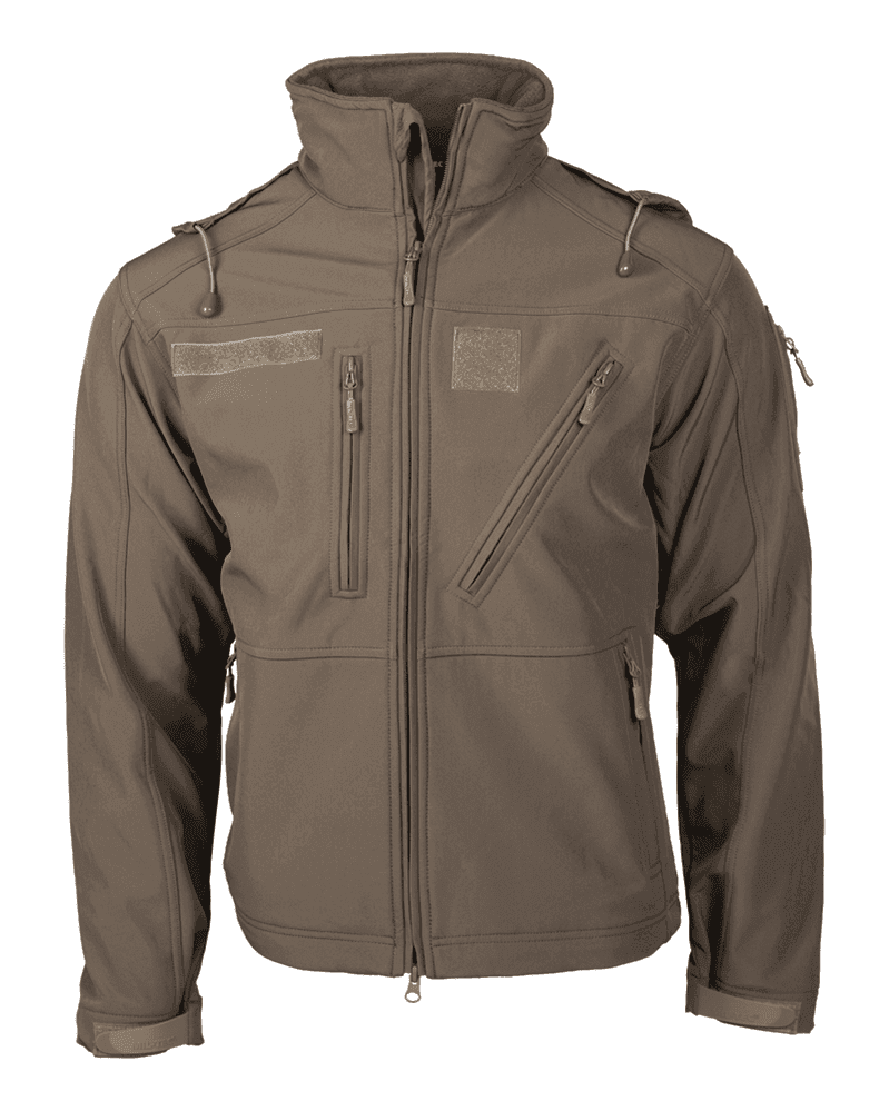 Mil-Tec SCU 14 Softshell Jacket (Color: Ranger Green, Size: 2XL)