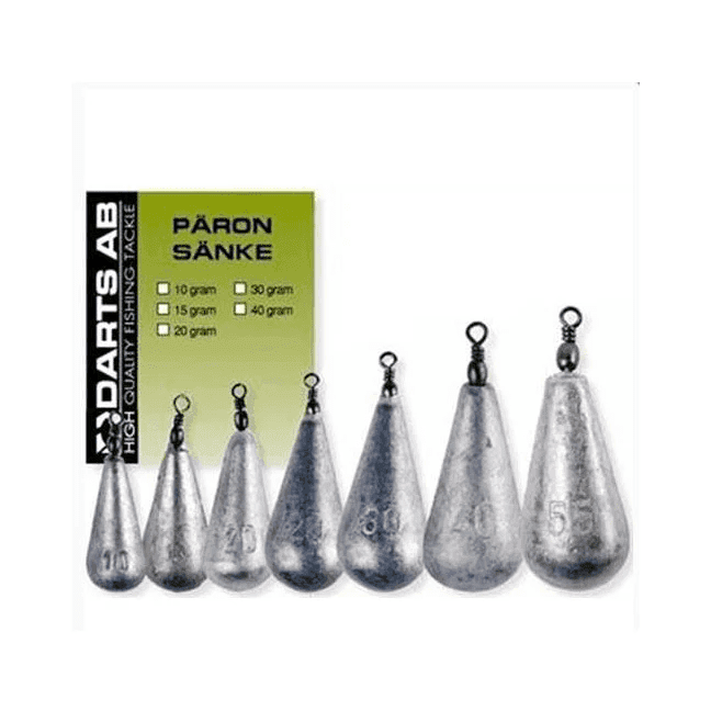 Darts Leadsinker with Swivel (Weight & Pcs: 25g 2pcs)