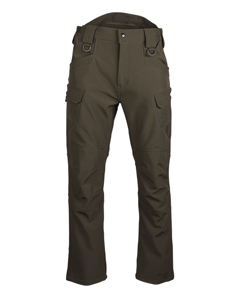 Mil-Tec Assault Pants Softshell (Color: Ranger Green, Size: Large)