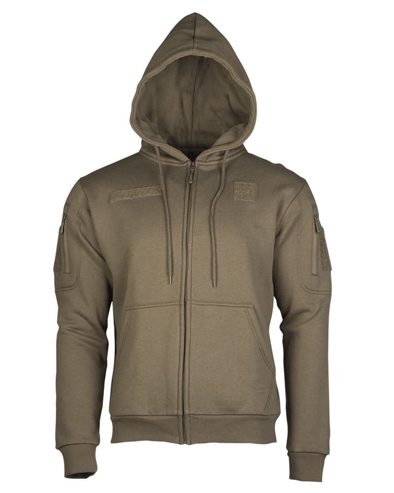 Mil-Tec Tactical Hoodie (Color: Black, Size: 3XL)