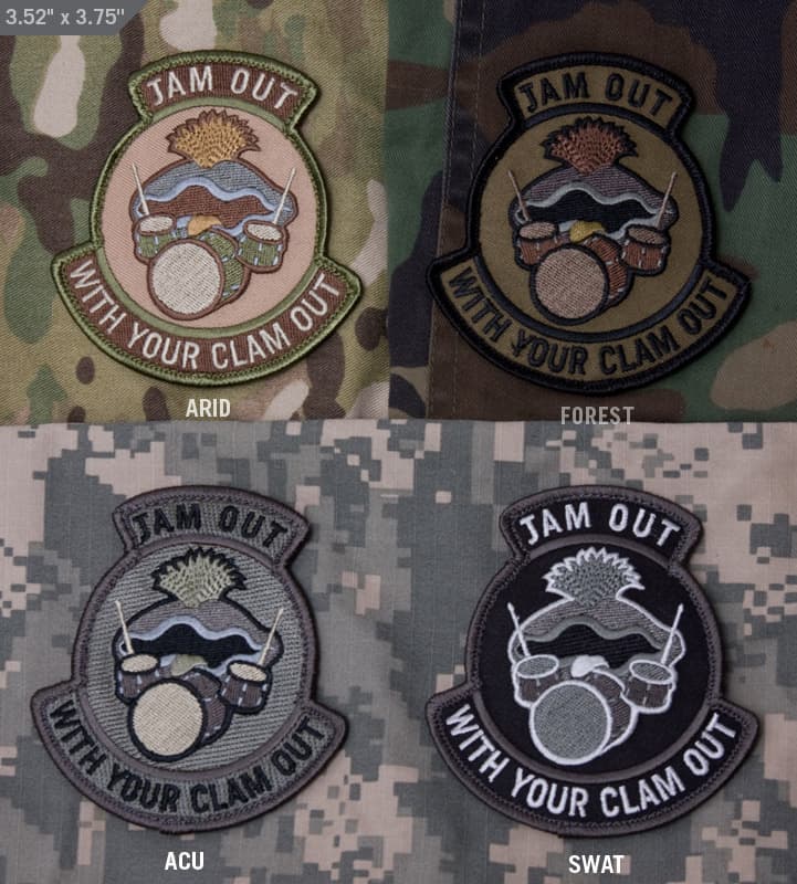 MSM Patch - Jam Out (Color: ACU)