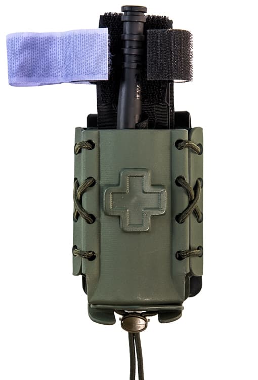 HSGI Kydex Slick Tourniquet TACO (Color: Wolf Grey)