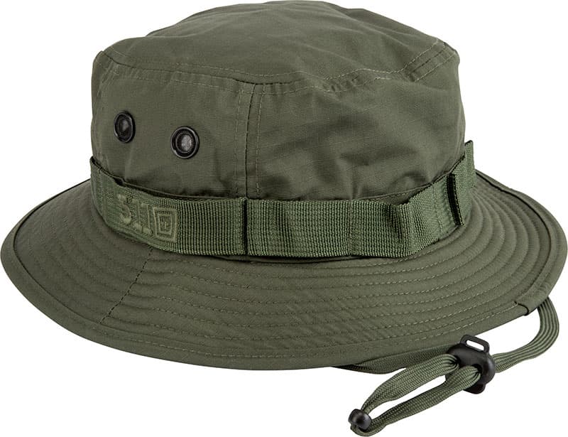 5.11 Tactical Boonie Hat (Color: Woodland Camo, Size: S/M)