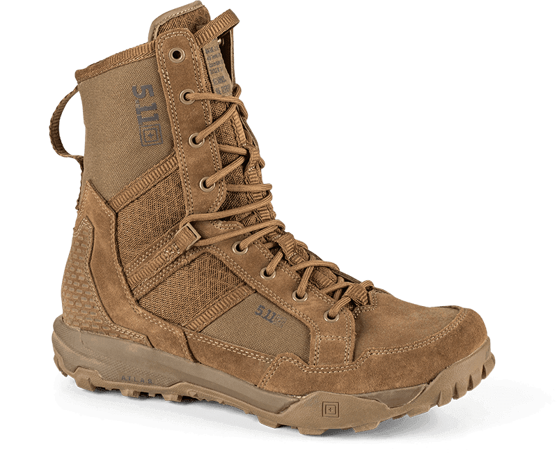 5.11 Tactical A/T 8" Non-Zip Boot - Dark Coyote (Size: 41)