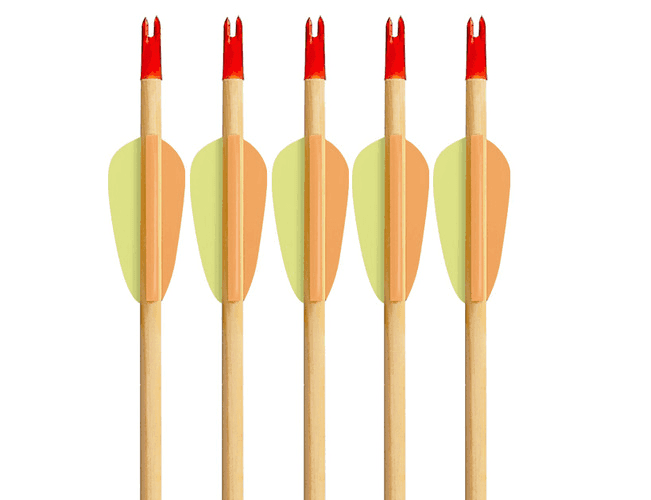 EK Wooden Arrows 30" 5pcs
