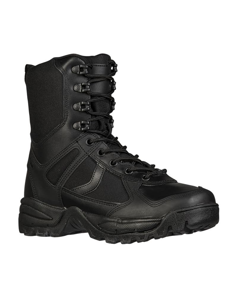 Mil-Tec Patrol Boots One-Zip (Color: Black, Shoes size: 46.0)