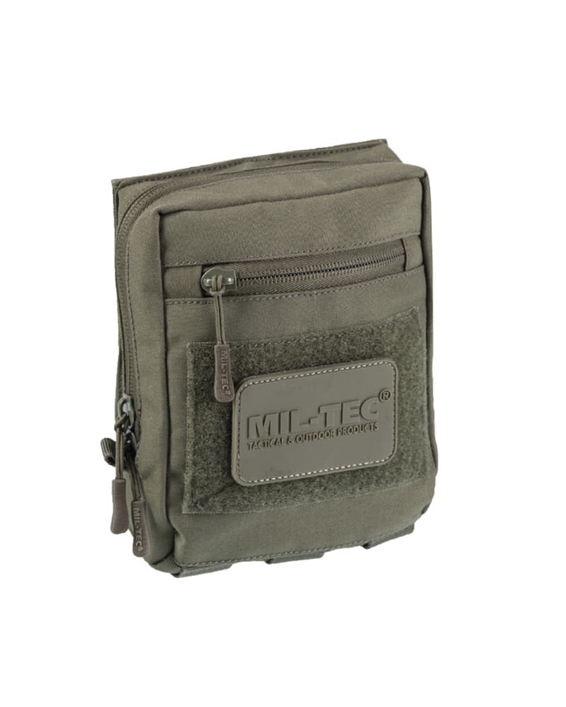 Mil-Tec Multi Purpose Pouch with Velcro Backside (Color: Olive)