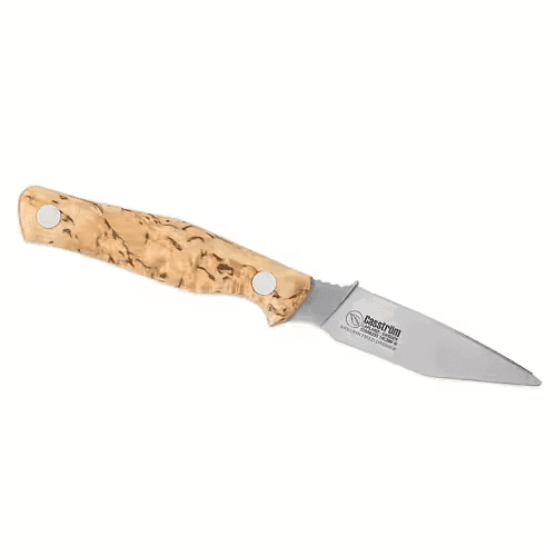 Casström Swedish Field Dresser - Stabilised Curly Birch Kydex