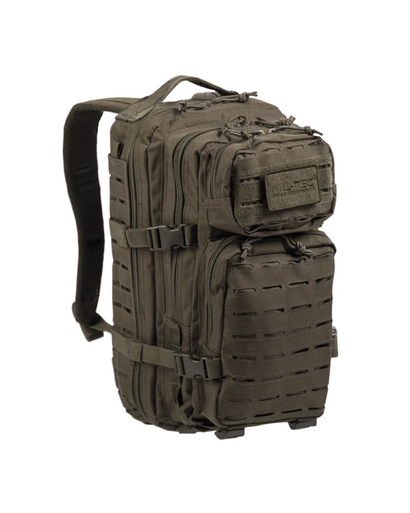 Mil-Tec US Assault Pack Laser Cut 20L (Color: Olive)