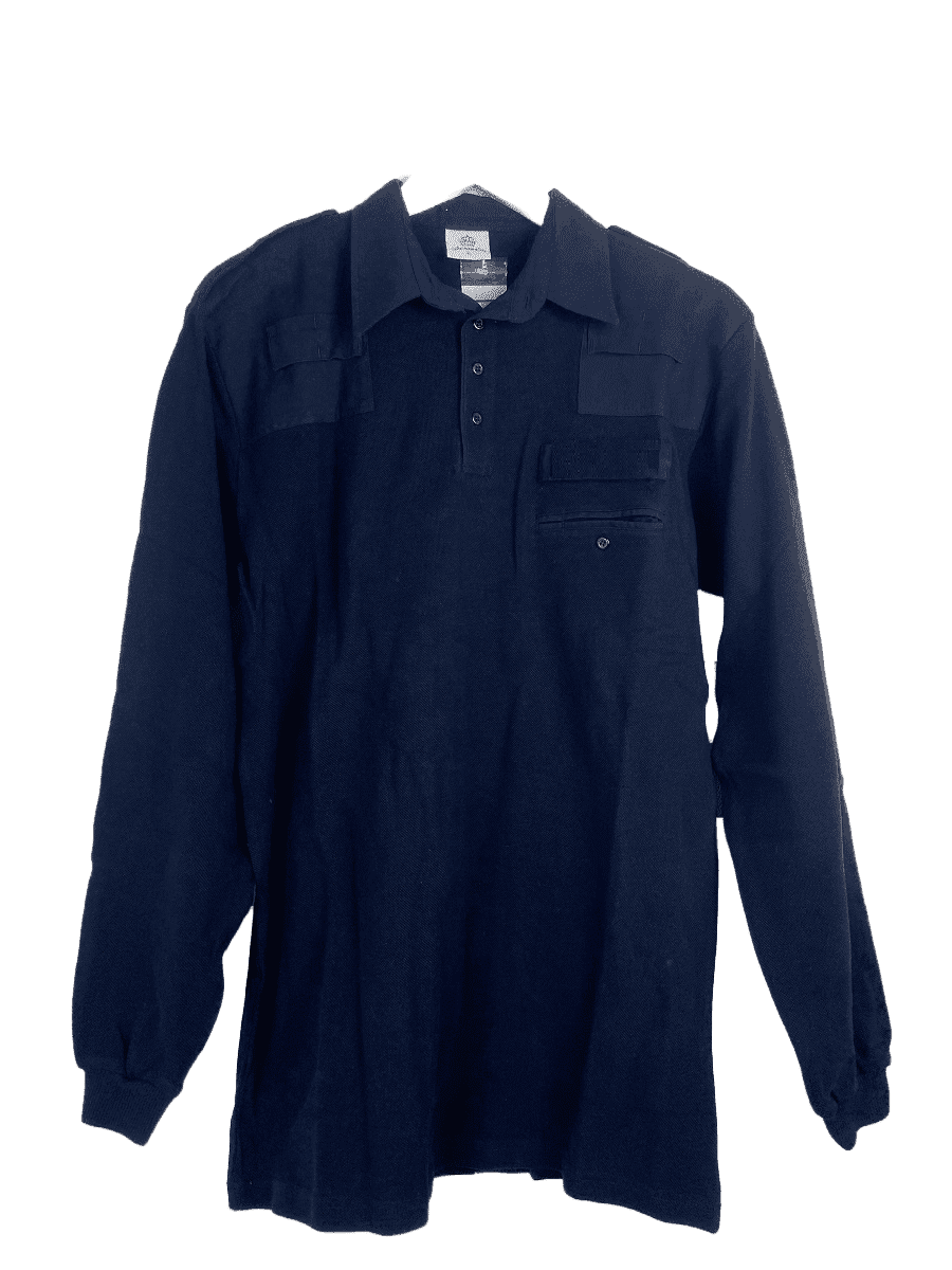 Uniformsprofilen Dog Handler Pique Long Sleeve Navy Blue - Large