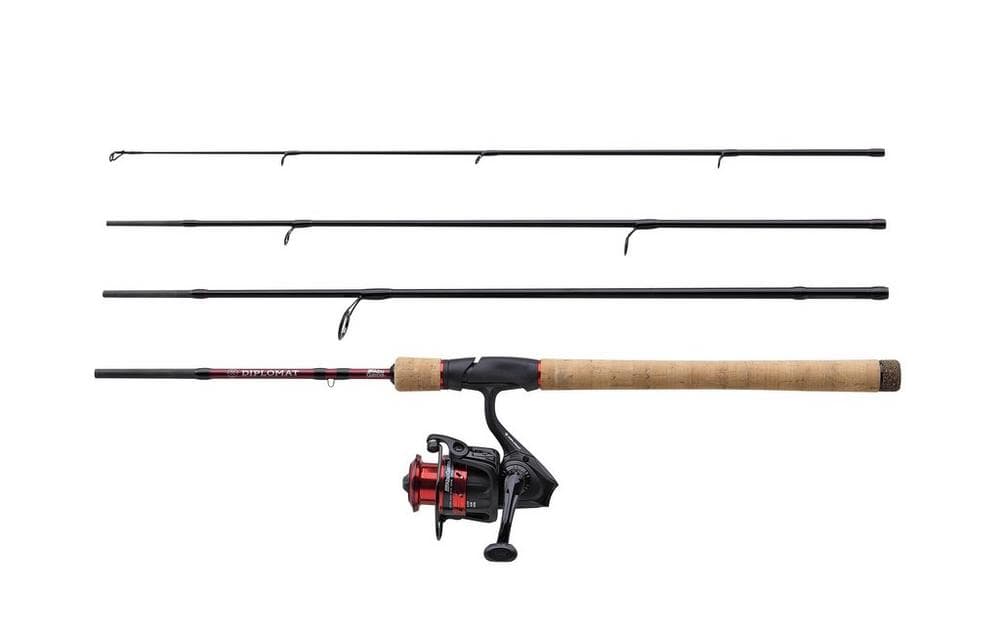 Abu Garcia Diplomat V2 Travel Combo (Length & Casting Weight: 213cm 5-21g)