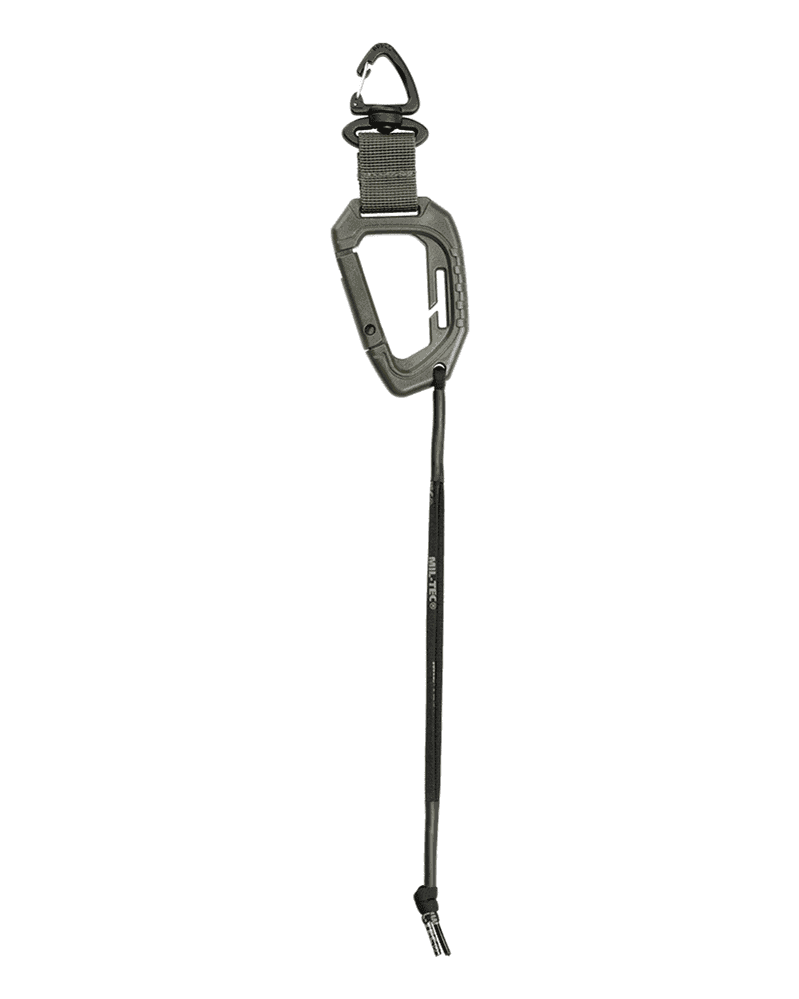 Mil-Tec Carabiner Missiongear (Color: Black)