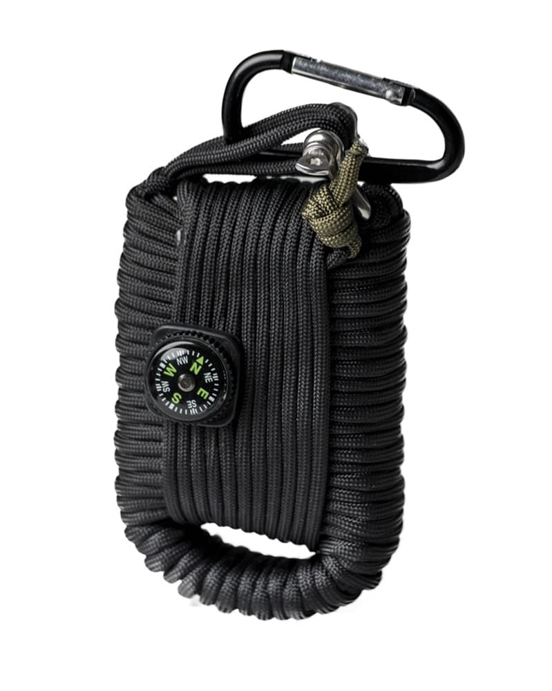 Mil-Tec Paracord Survival Kit (Color: Olive Green)