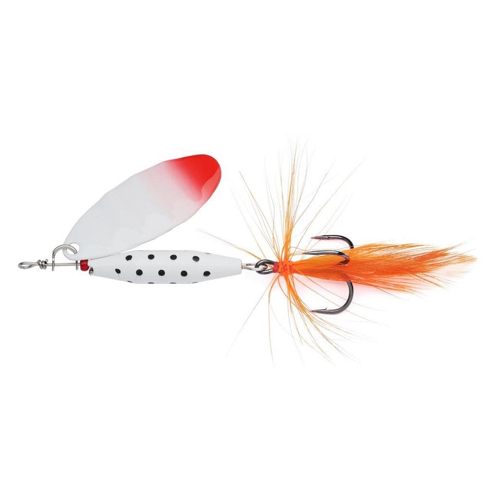 Abu Garcia Reflex White Spinner 18g (Color: White Flash)