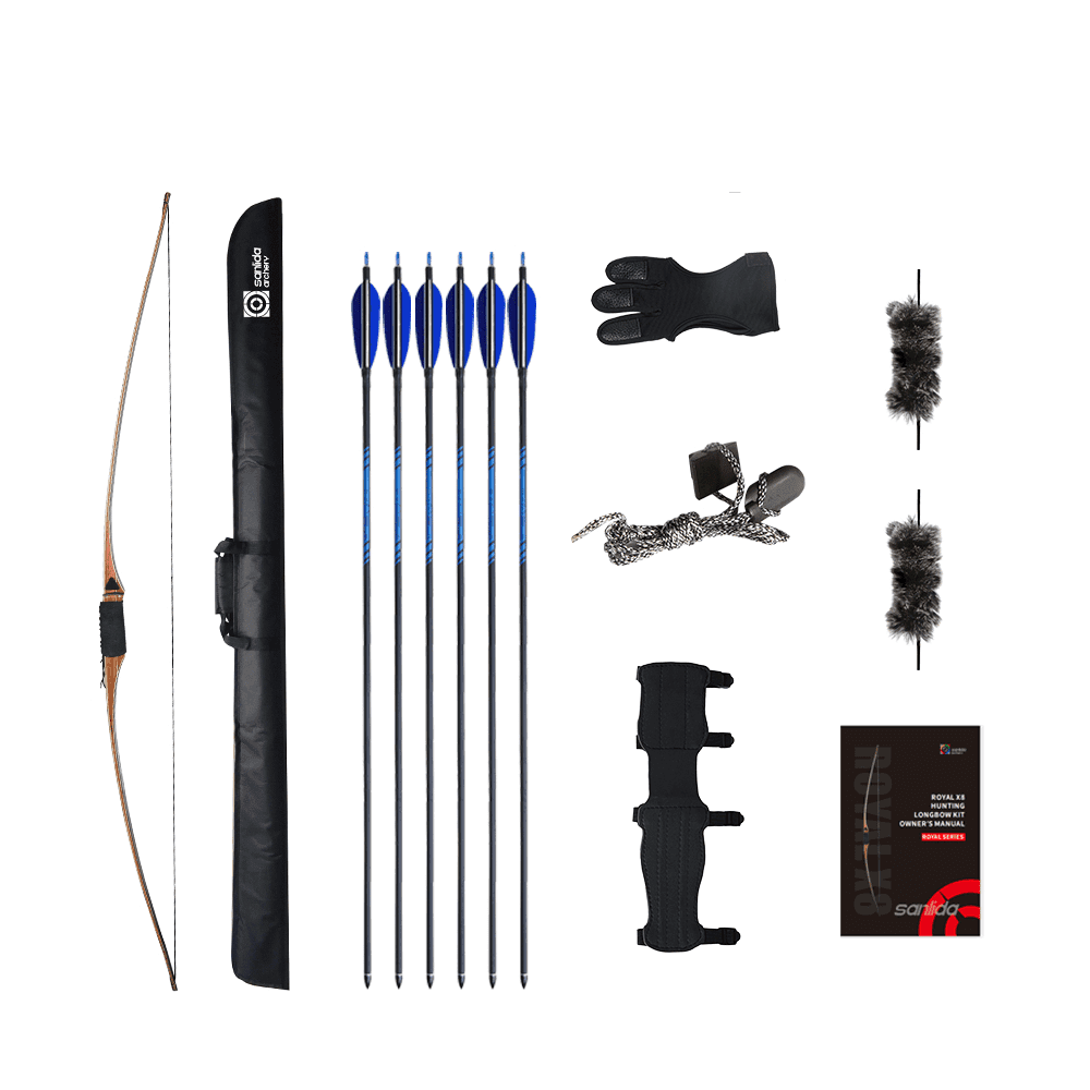 Sanlida Longbow Royal X8 68"- 40lbs RH