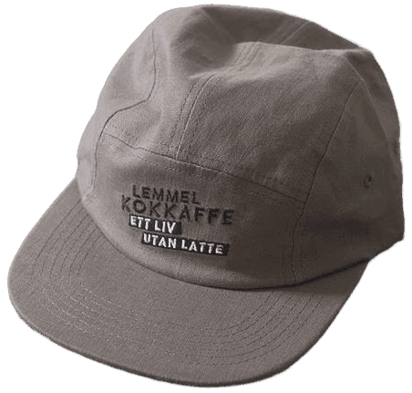 Lemmel Kaffe Cap "Löpsedeln"