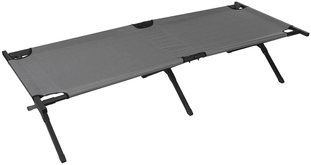 MFH US Cot Metal 190x75cm - Anthracite