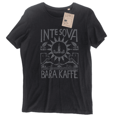 Lemmel Coffee T-Shirt Don't Sleep (Color: Grey, Size: Small)