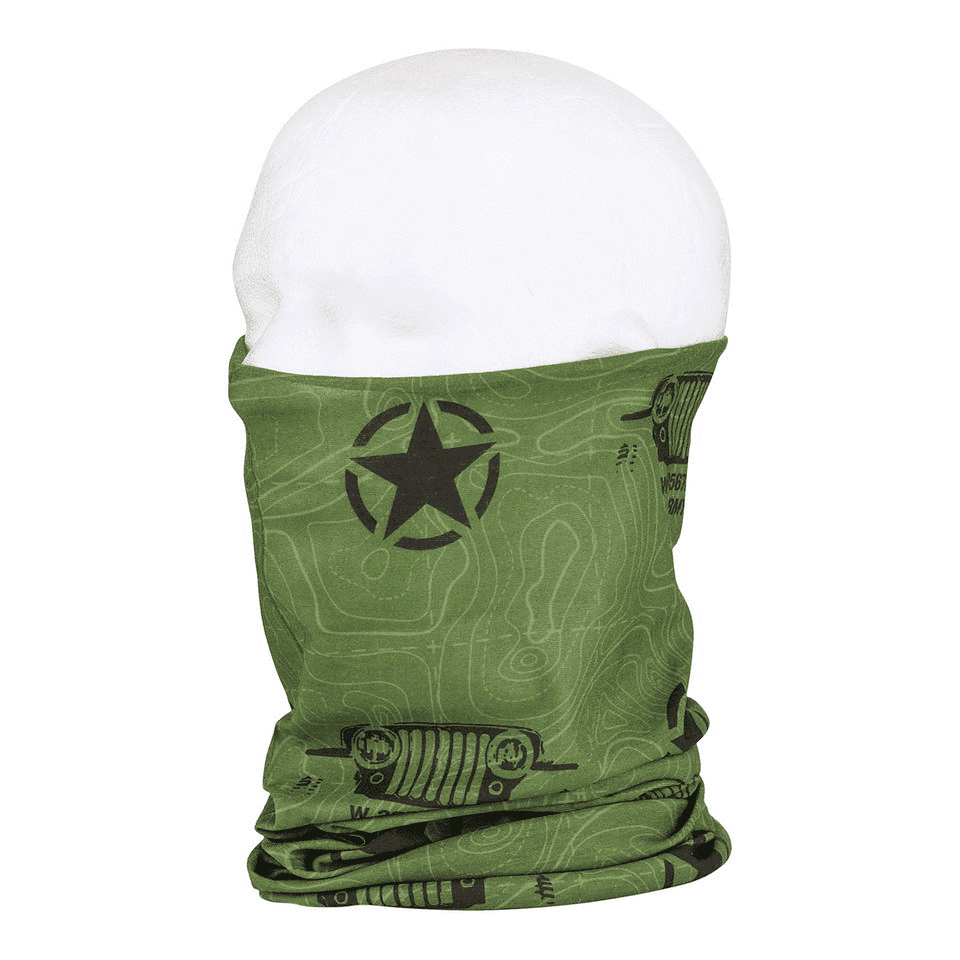 Fostex Multifunktions Head Scarf Coolmax (Color: US Army Willys)