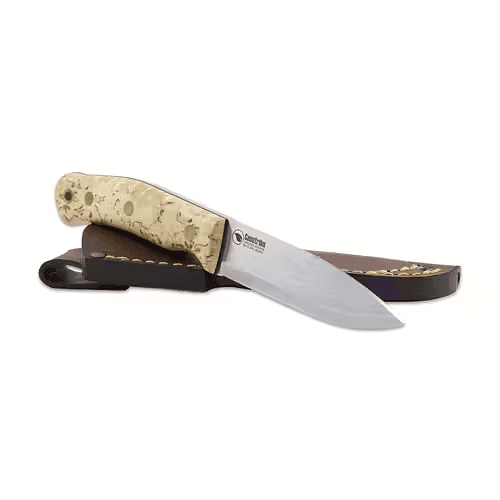 Casström No.10 Swedish Forest Knife - Curly birch Stainless