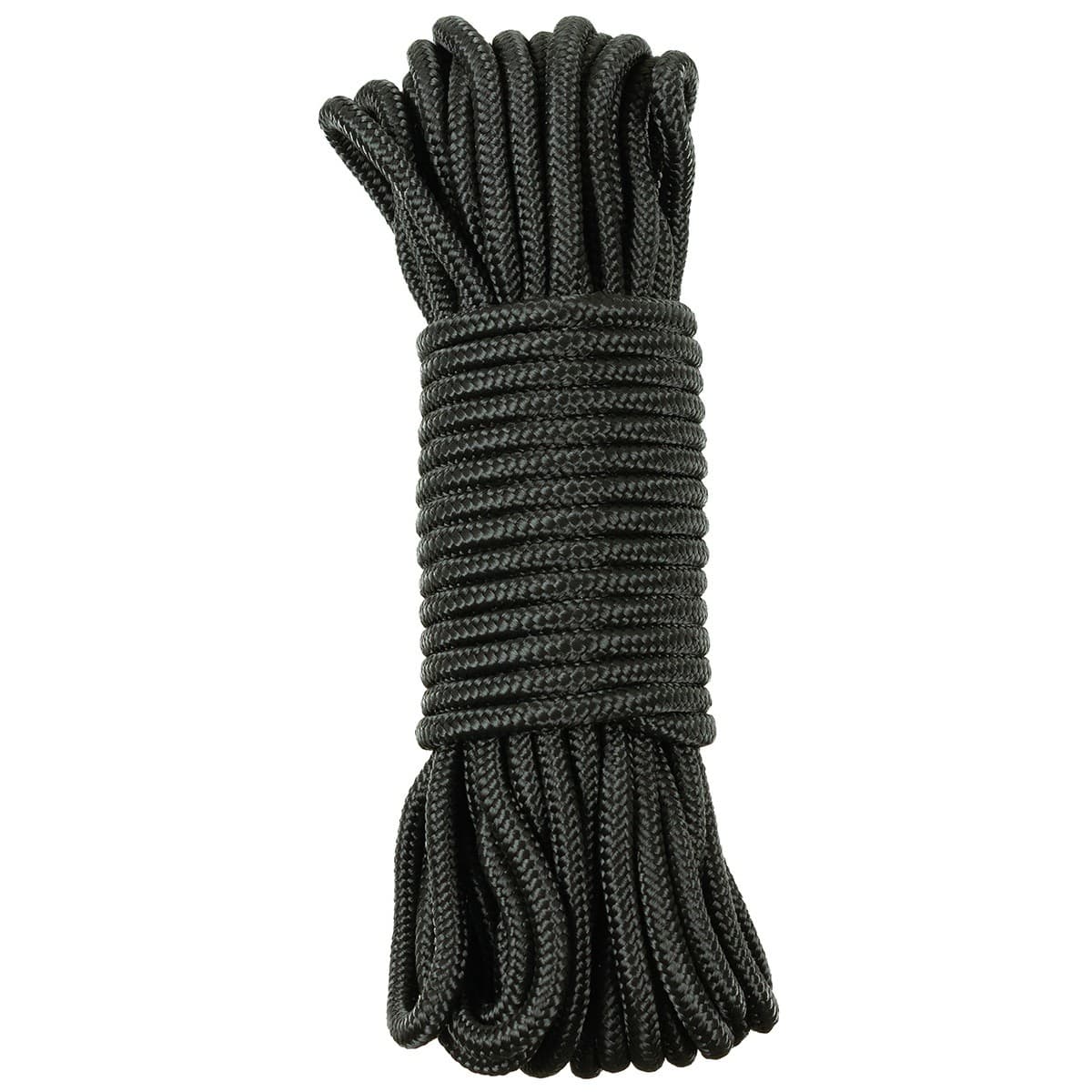 MFH Black Rope 15 Meter (Diameter: 7mm)