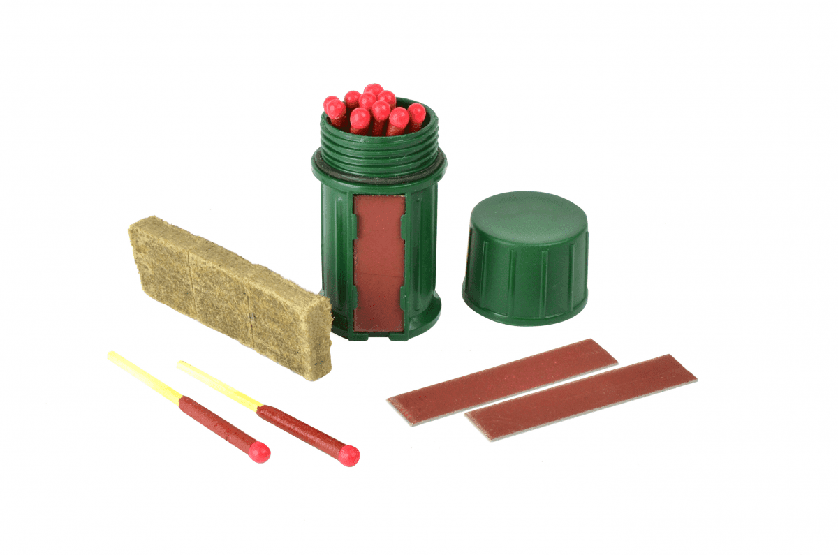 UCO FireStarting Kit - Matches, Tinder, and Case
