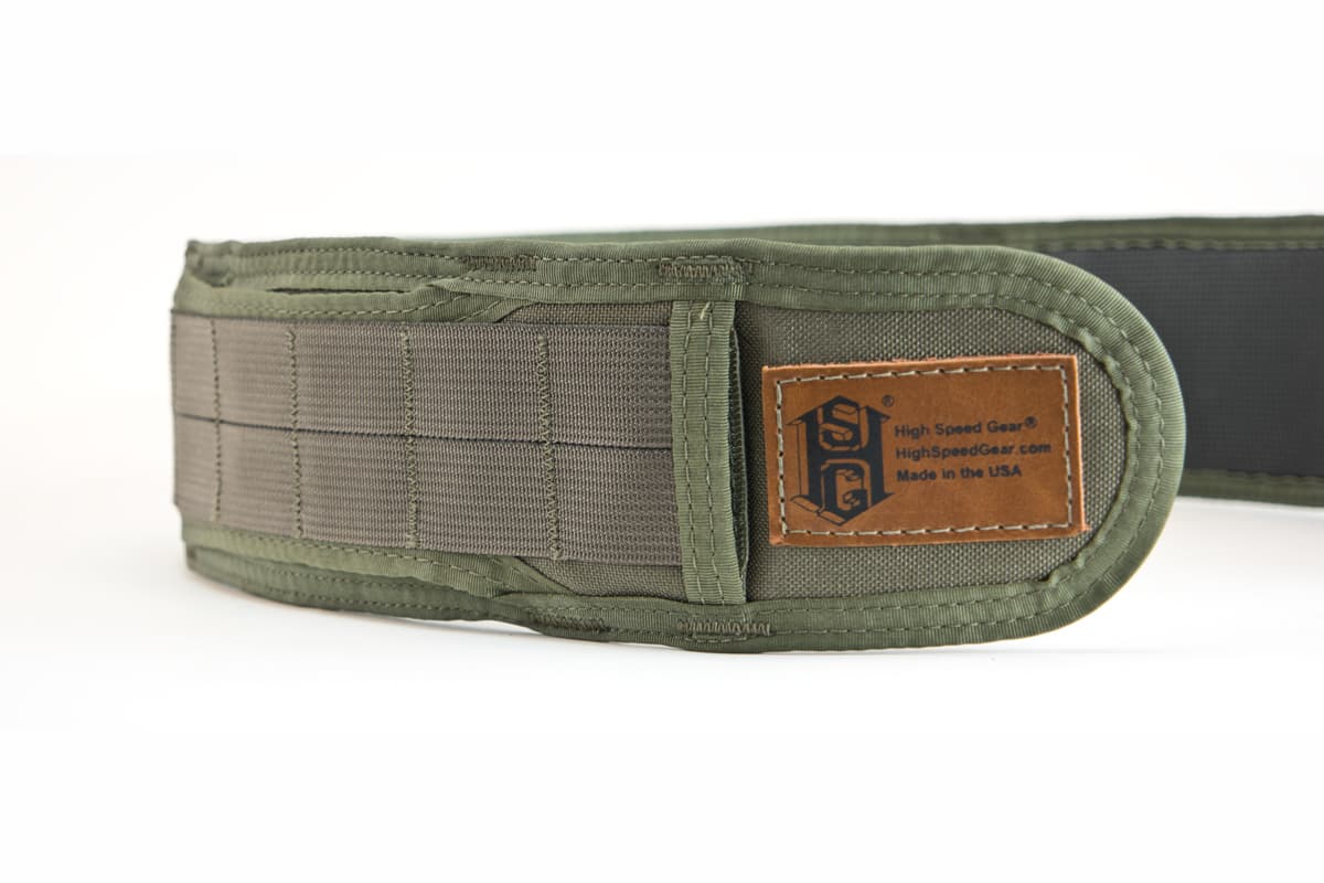 HSGI Slim Grip Padded Belt (Color: OD, Size: XL)