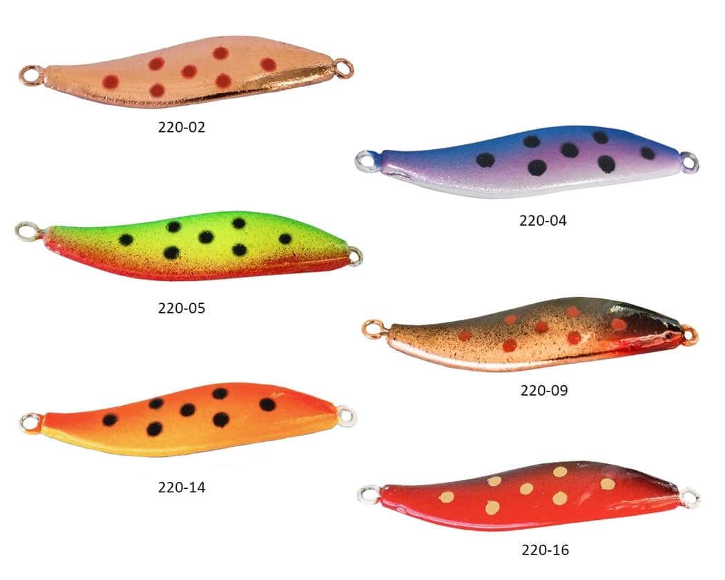 Jemtlands Fiskeverkstad Jämtdraget Spoon 12g (Color: 220-02 / Copper & Red)