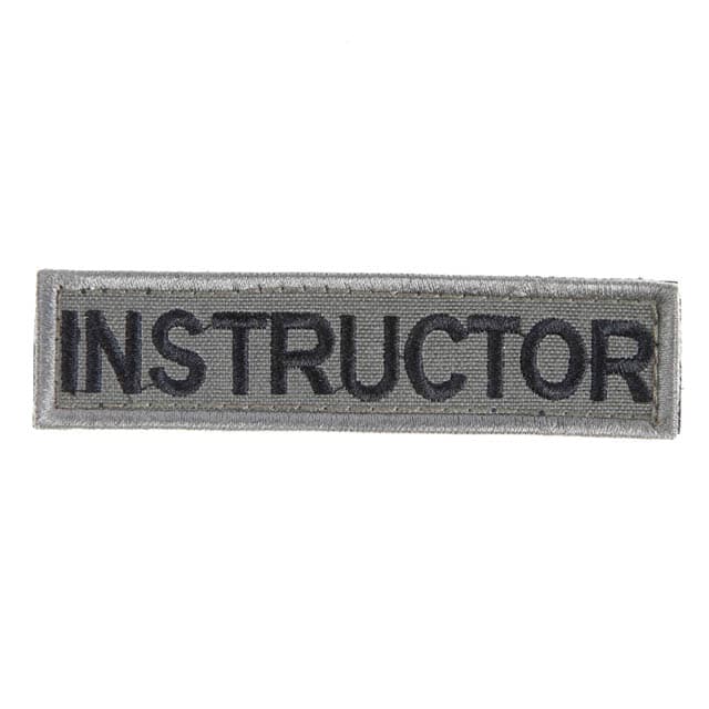 Snigel Patch Instructor Small -12