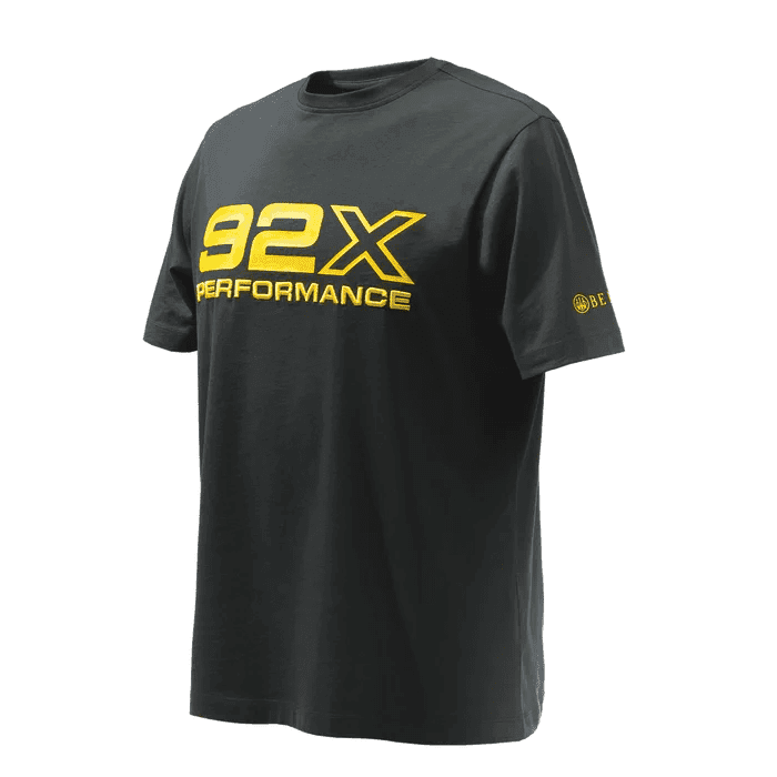 Beretta 92X Performance T-Shirt (Color: Jet Black, Size: Small)