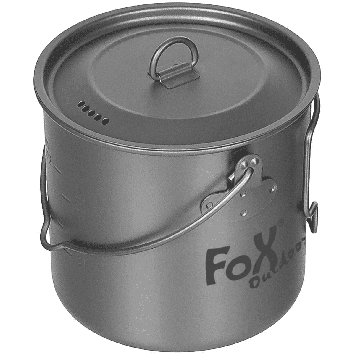 MFH Fox Titanium Pot 1,1L with Lid
